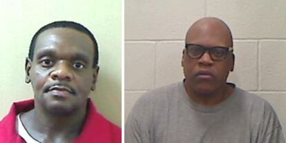 Henry McCollum y Leon Brown, en una prisión de Carolina del Norte.