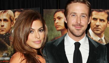 Eva Mendes y Ryan Gosling.