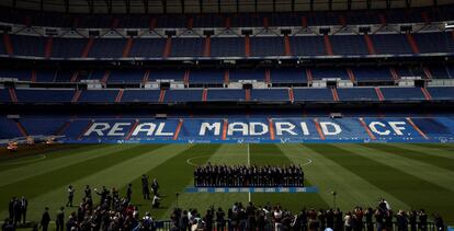 El Santiago Bernabéu, estadio del Real Madrid.