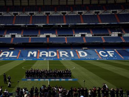 El Santiago Bernabéu, estadio del Real Madrid.