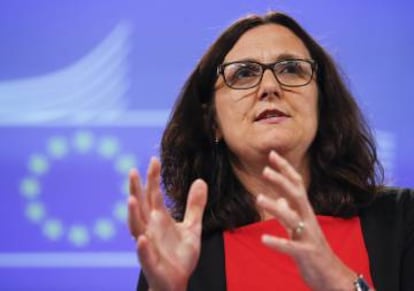 Cecilia Malmstr&ouml;m, comisaria de Comercio