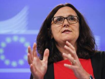 Cecilia Malmstr&ouml;m, comisaria de Comercio