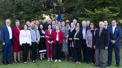 Comisionarios de la UE en Bélgica.