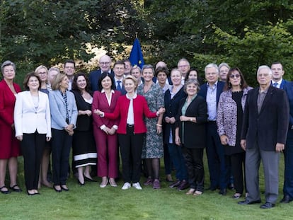 Comisionarios de la UE en Bélgica.