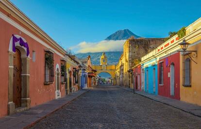 La ciudad de Antigua Guatemala.