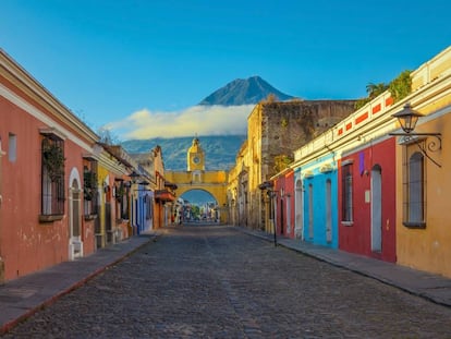 La ciudad de Antigua Guatemala.