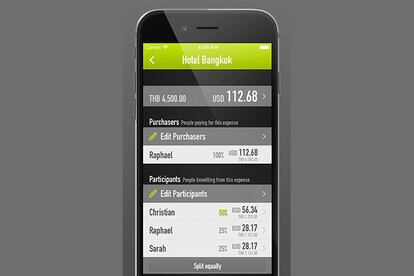 Lo peor de viajar en grupo es cuadrar los gastos comunes. Esta app para iPhone permite ir anotando la aportación de cada persona y, finalizado el viaje, saldar fácilmente las cuentas. Precio: 1,73 euros. http://splittrapp.com