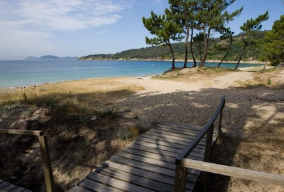 Playa de Barra, en Cangas de Morrazo (Pontevedra).