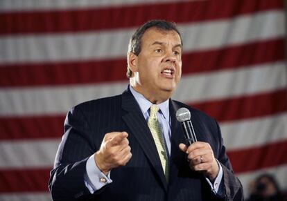 El gobernador de Nueva Jersey, Chris Christie