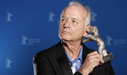 Bill Murray, con el Oso de Plata a la mejor dirección para Wes Anderson por 'Isla de perros'.