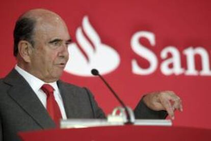 El presidente del Banco Santander, Emilio Botn. EFE/Archivo