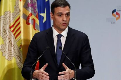 El presidente del Gobierno español, Pedro Sánchez.