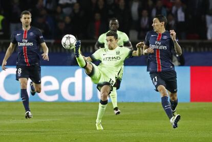 El PSG y el Manchester City se enfrentan en el partido de ida de cuartos de final de la Champions League.