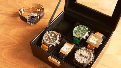 La mejor forma de organizar y proteger tus relojes.