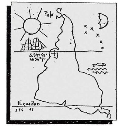 Suramérica al revés: <i>La escuela del sur,</i> de Joaquín Torres García. 1935.