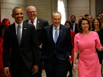 O presidente Obama, durante uma cerimônia recente em Washington.