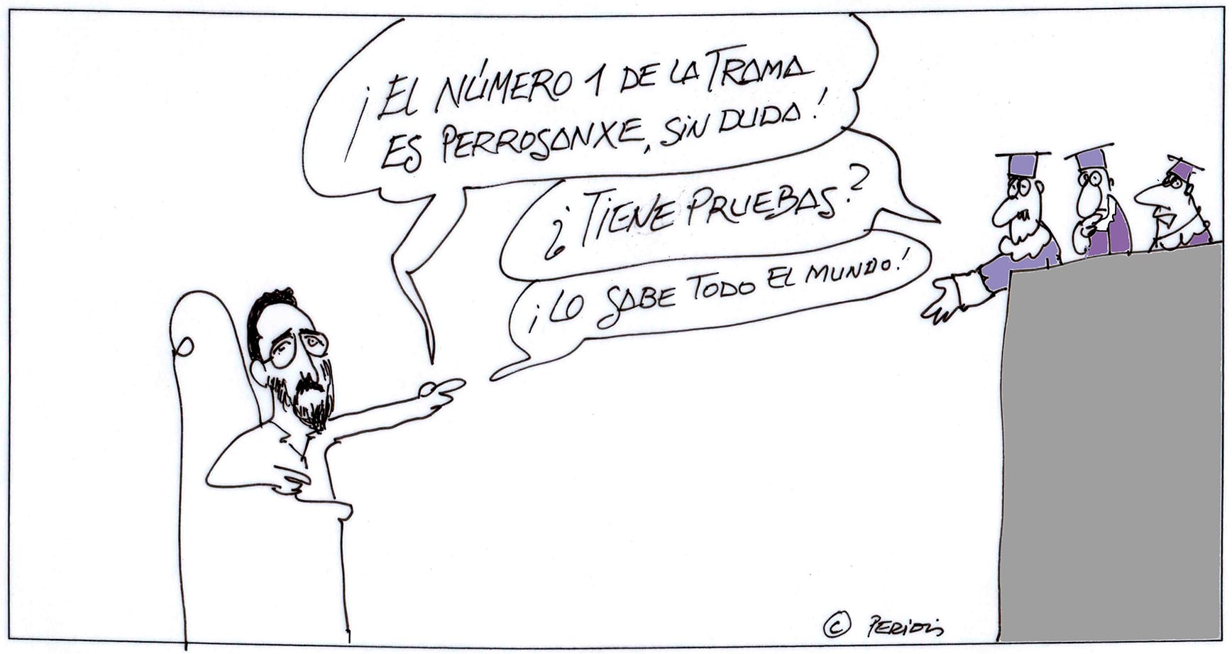 Peridis: lo sabe todo el mundo