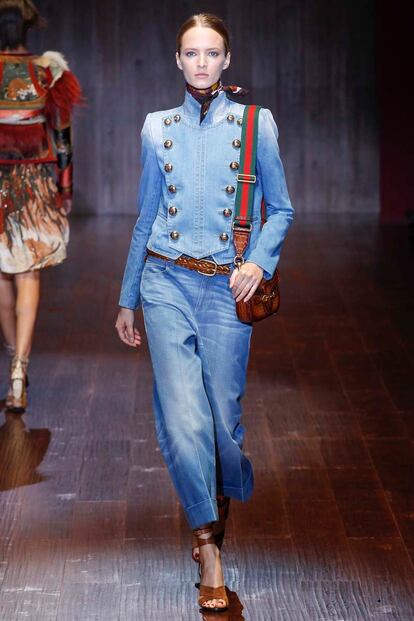 Gucci diseña el vaquero que llevarás el próximo verano