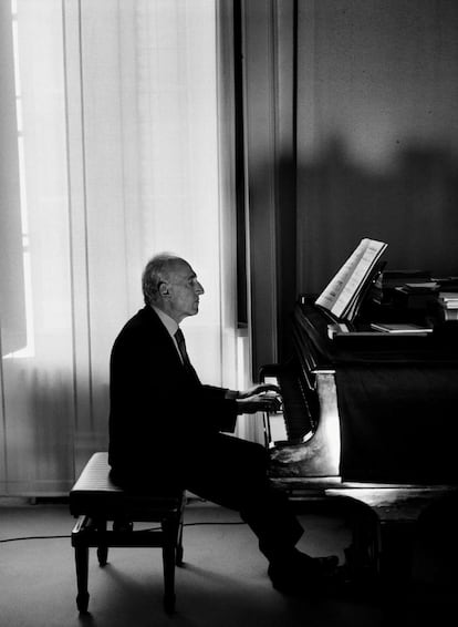 El pianista italiano Maurizio Pollini.