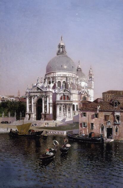 'Santa Maria della Salute, Venecia', 1902.  Madrid, Colección particular