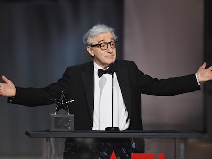 Woody Allen en el American Film Institute (Hollywood, California), en junio de 2017.