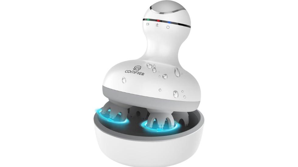 Masajeador para el cuero cabelludo. 