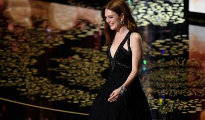 Julianne Moore, en la &uacute;ltima ceremonia de los Oscar.