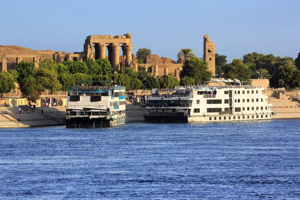 Templo de Sobek y Haroeris en la localidad de Kom Ombo, en la orilla oriental del Nilo.