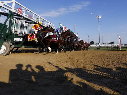 Imagen del Kentucky Derby de 2016.