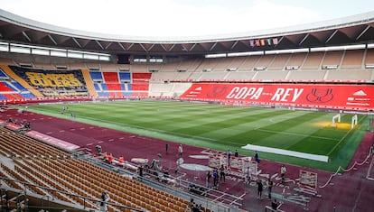 Estadio de La Cartuja, sede la final de la Copa y posible escenario de la Eurocopa 2020.