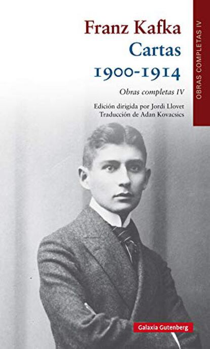 He aquí más de 1.200 páginas que sumar a la obra completa de un hombre que pidió que destruyeran su obra una vez muerto. Estas 778 cartas (145 inéditas) son, junto a su famoso diario, el autorretrato de un maestro involuntario del siglo XX. - 'Franz Kafka. Cartas (1900-1914)'. Traducción de Adam Kovacsics. Galaxia Gutenberg.