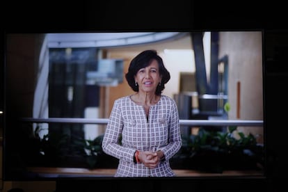 Ana Botín, presidenta de Banco Santander