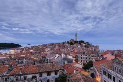 La localidad croata de Rovinj, en la península de Istria.