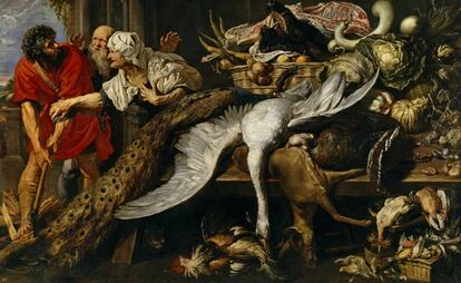 Obra titulada 'Filopómenes descubierto', de Rubens y Snyders.