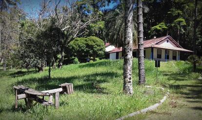 Casa de Cabangu, em Santos Dumont, na Zona da Mata mineira.