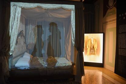 Una de las salas del museo Giacomo Casanova en Venecia, Italia.