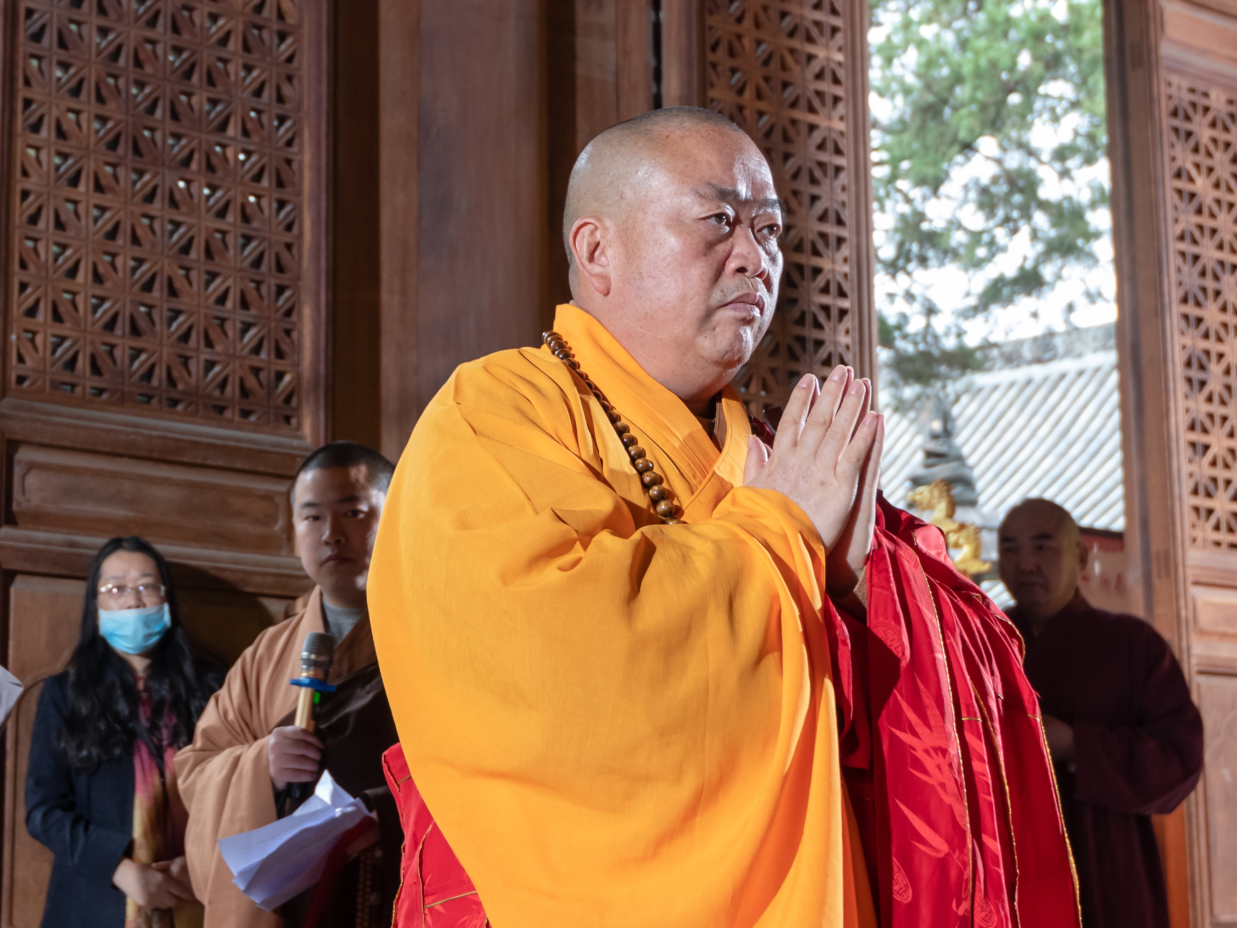 China retira su estatus religioso al abad del templo Shaolin por malversación y mala conducta