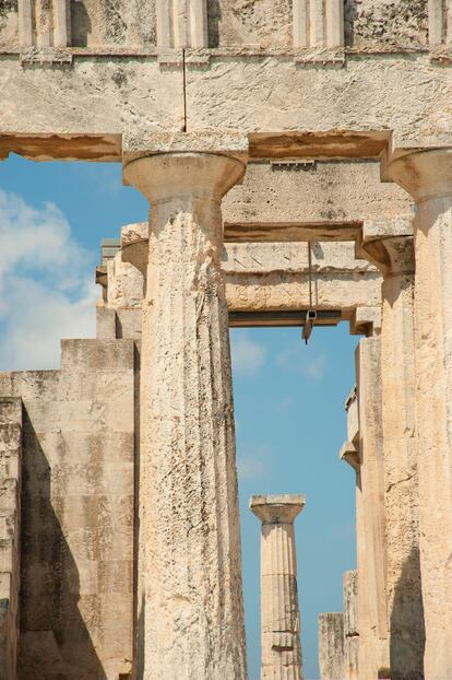 Templo de la Diosa Afaya, Isla de Egina, Grecia.