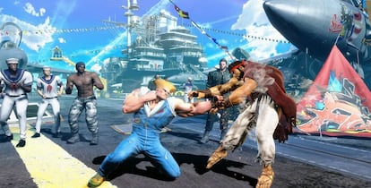 Una pelea de 'Street Fighter 6'.