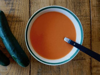 El gazpacho, ¿con pepino o sin él? Ahí está del debate