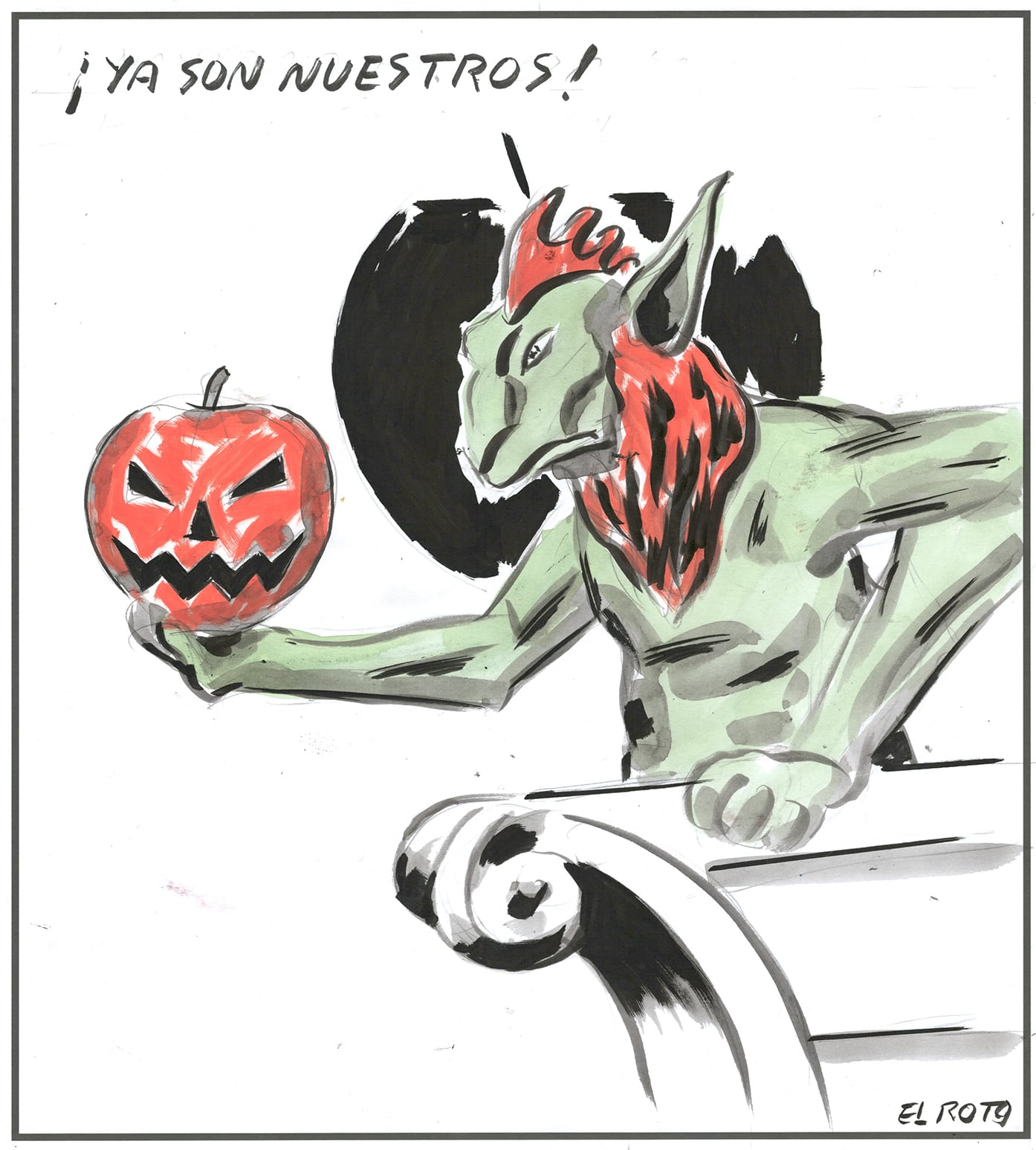 El Roto: el espíritu de Halloween