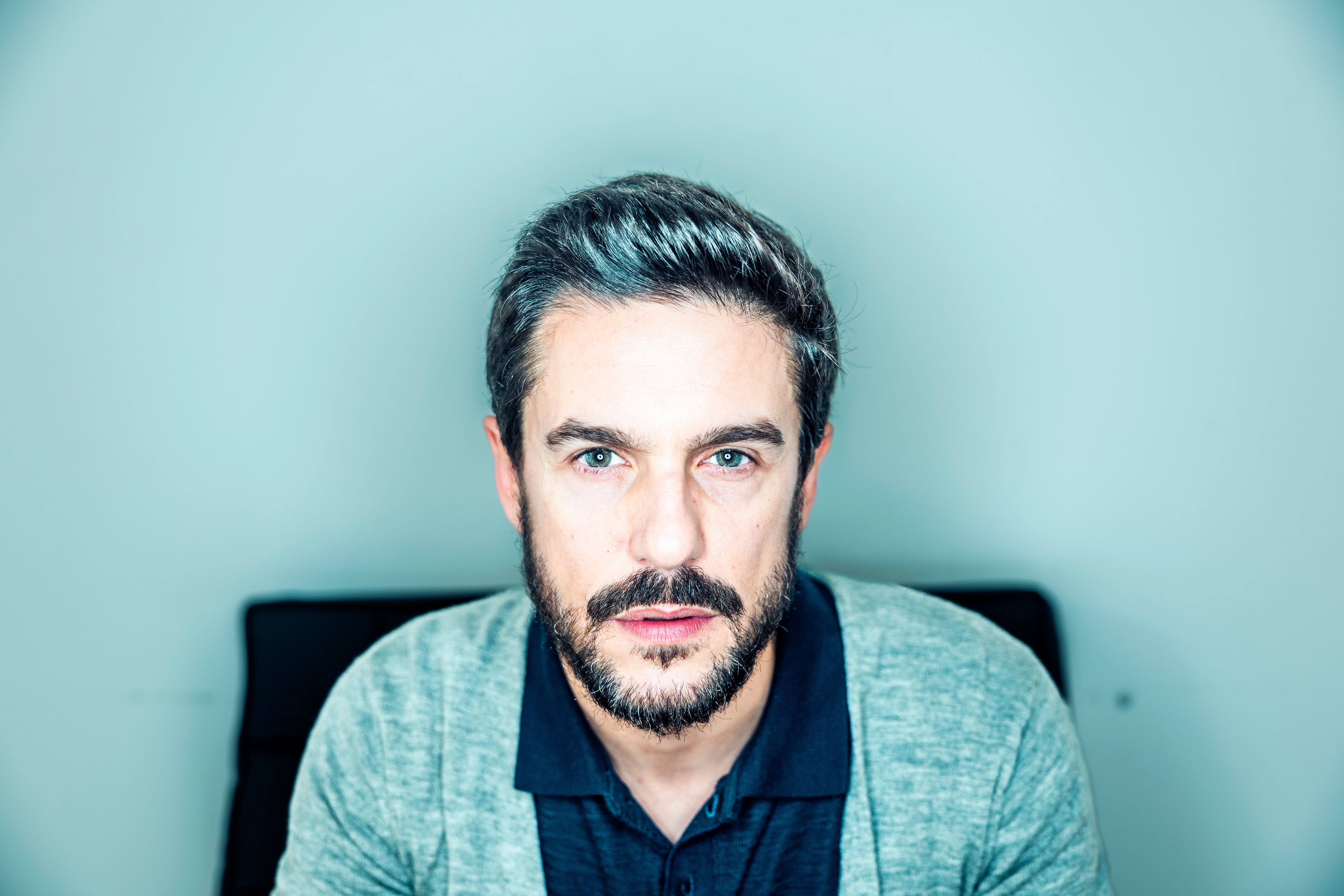 El actor Alejo Sauras fotografiado en el centro de Madrid. 