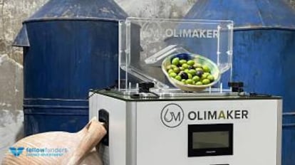 Micro almazara Home de Olimaker, que saldrá a la venta próximamente