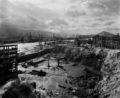 'Bilbao' (1993), de Gabriele Basilico (Milán, 1944-2013), un renovador de la fotografía de arquitectura en los años 80. Sus fotos se podrán ver en el Museo ICO.