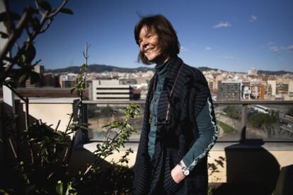 Sigrid Kraus, directora de la editorial Salamandra, en Barcelona el pasado enero.