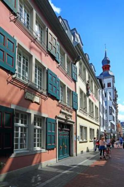 Casa natal del músico en la calle Bonngasse. en Bonn.