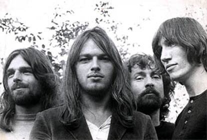Rick Wright, David Gilmour, Nick Mason y Roger Waters, en uno de los momentos de la trayectoria de Pink Floyd.