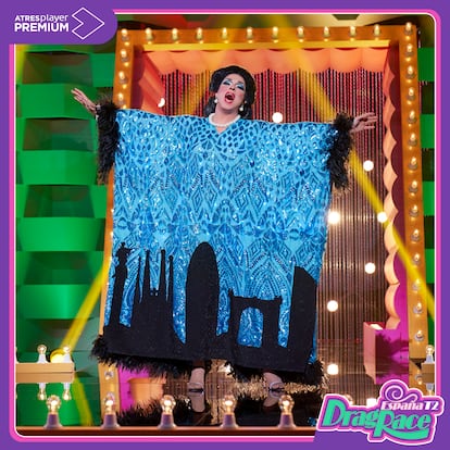 Sharonne homenajea a Montserrat Caballé en una de las pasarelas de la segunda temporada de Drag Race España.