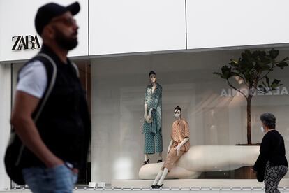 Establecimiento Zara en la Gran Vía de Madrid.