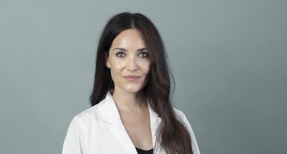 The dermatologist Almudena Nuño González of La Paz hospital.